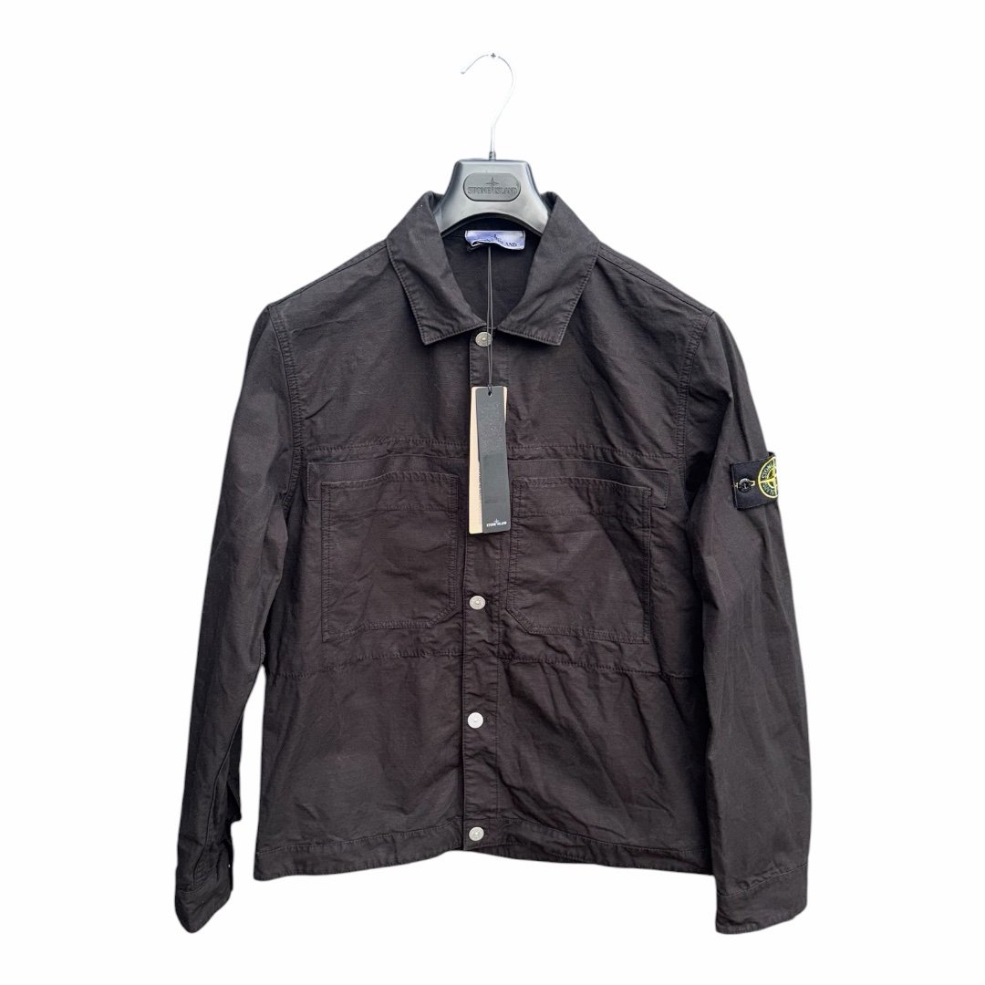 Stone Island Cupro Cotton Overshirt