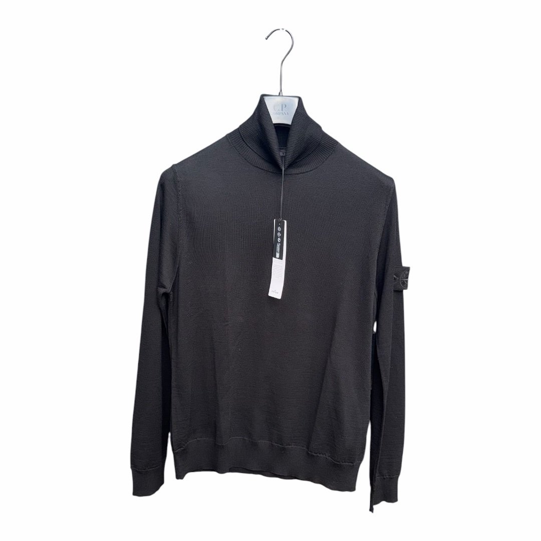 Stone Island AW26 Ghost Roll Neck Knit Sweatshirt