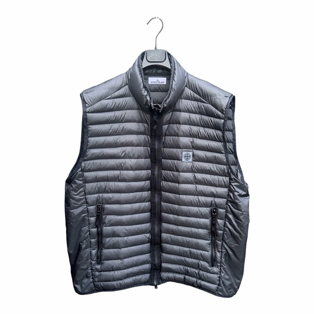 Stone Island Loom Wooven Chambers Down Gilet