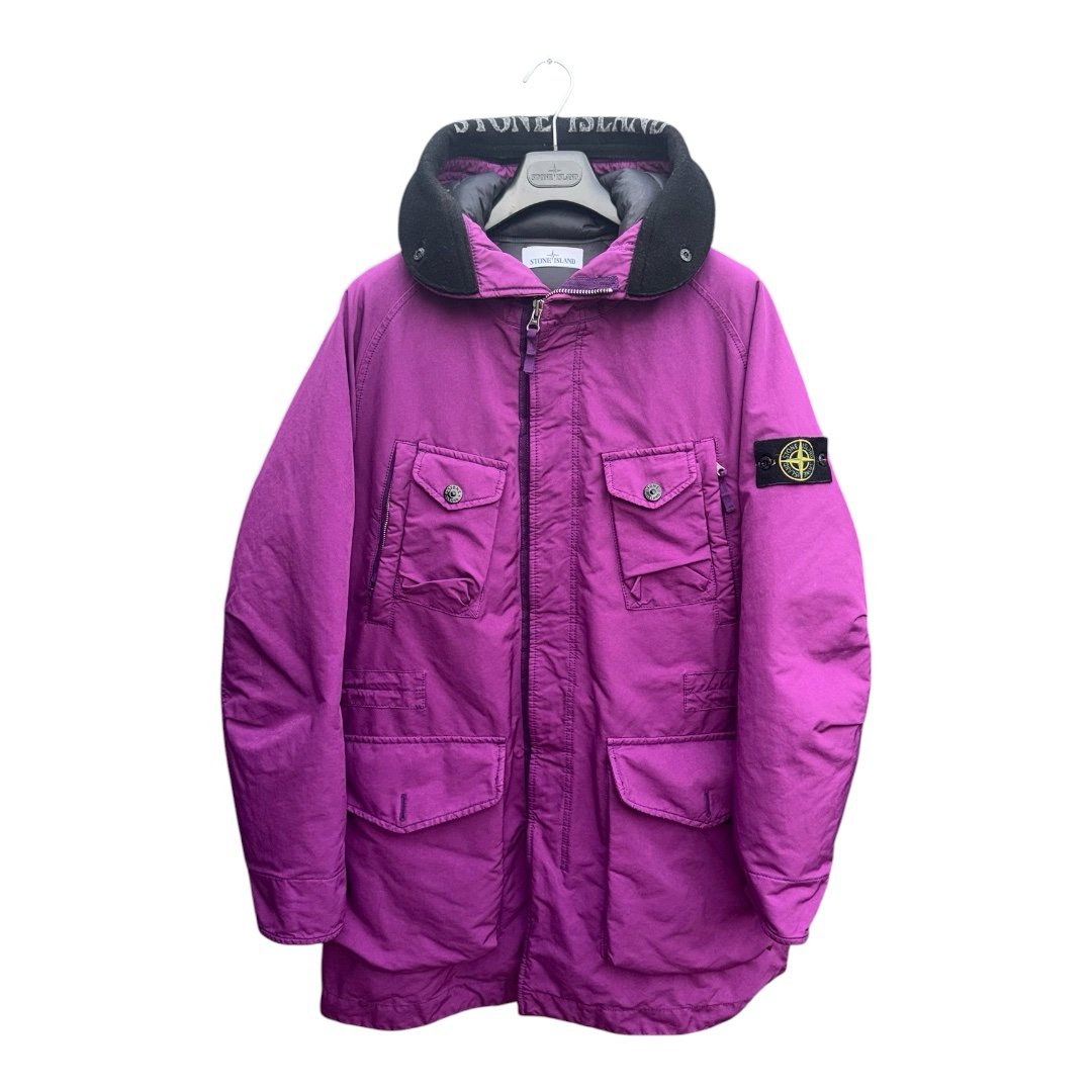 Stone Island Purple David-TC Down Parka