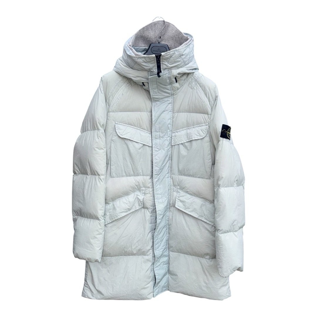 Stone Island AW22 Garment Dyed Crinkle Reps-NY Down TC Puffer