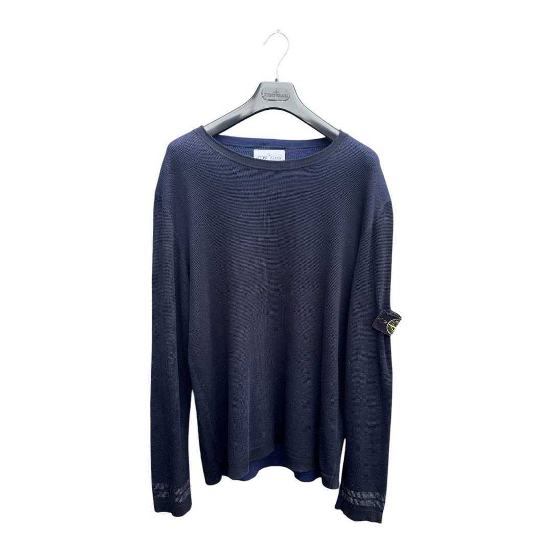 Stone Island Two Tone Waffle Sweatshirt