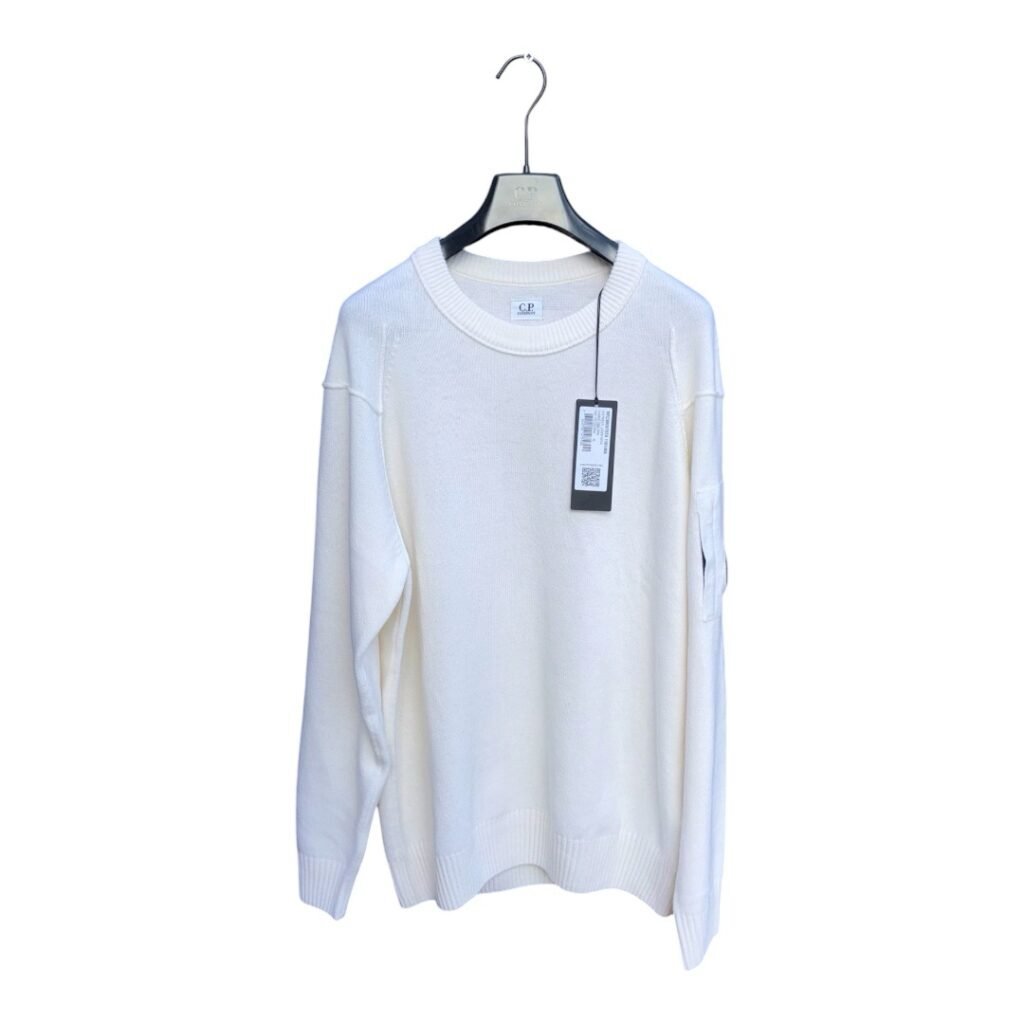 CP Company Lambswool Arm Lens Sweatshirt