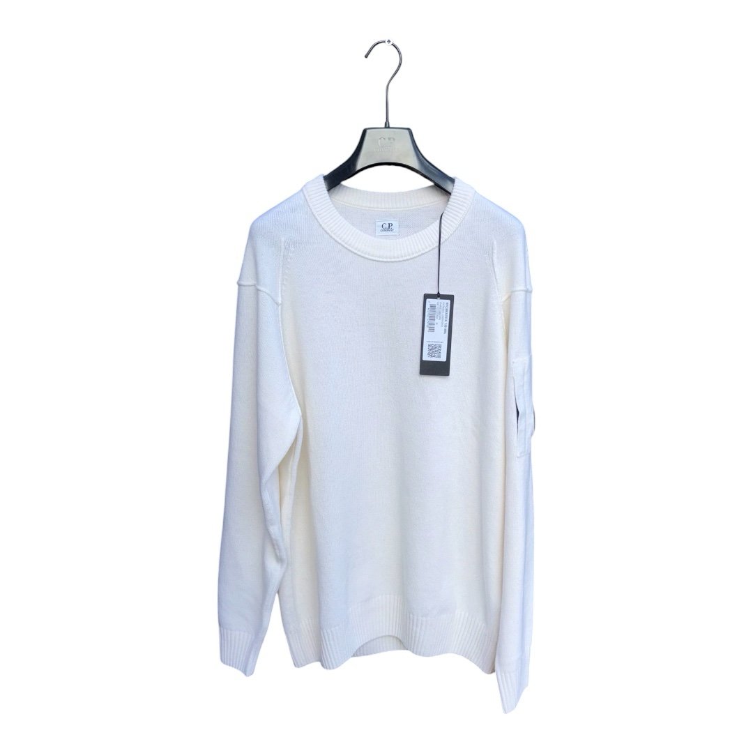 CP Company Lambswool Arm Lens Sweatshirt