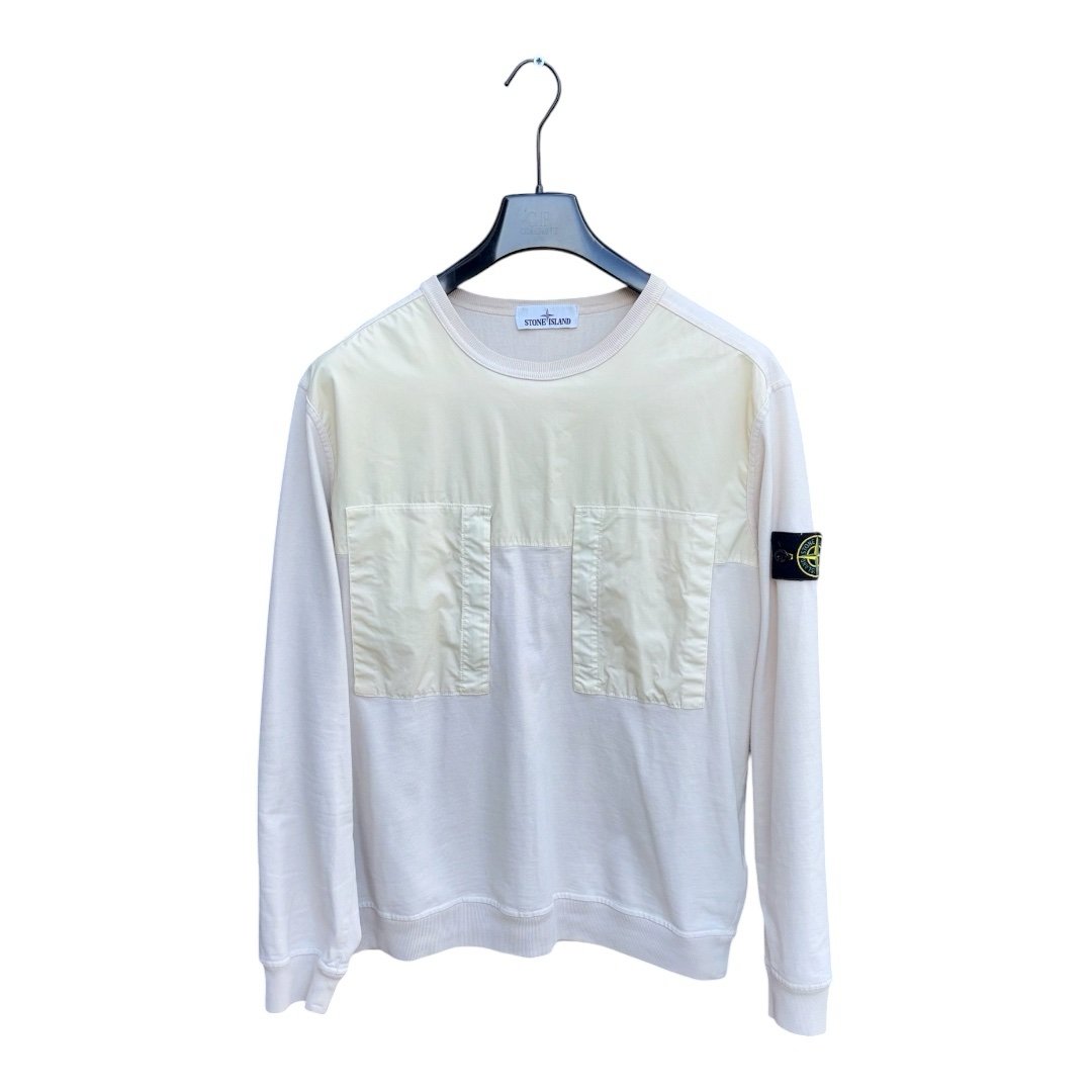 Stone Island Mussola Gommata Sweatshirt
