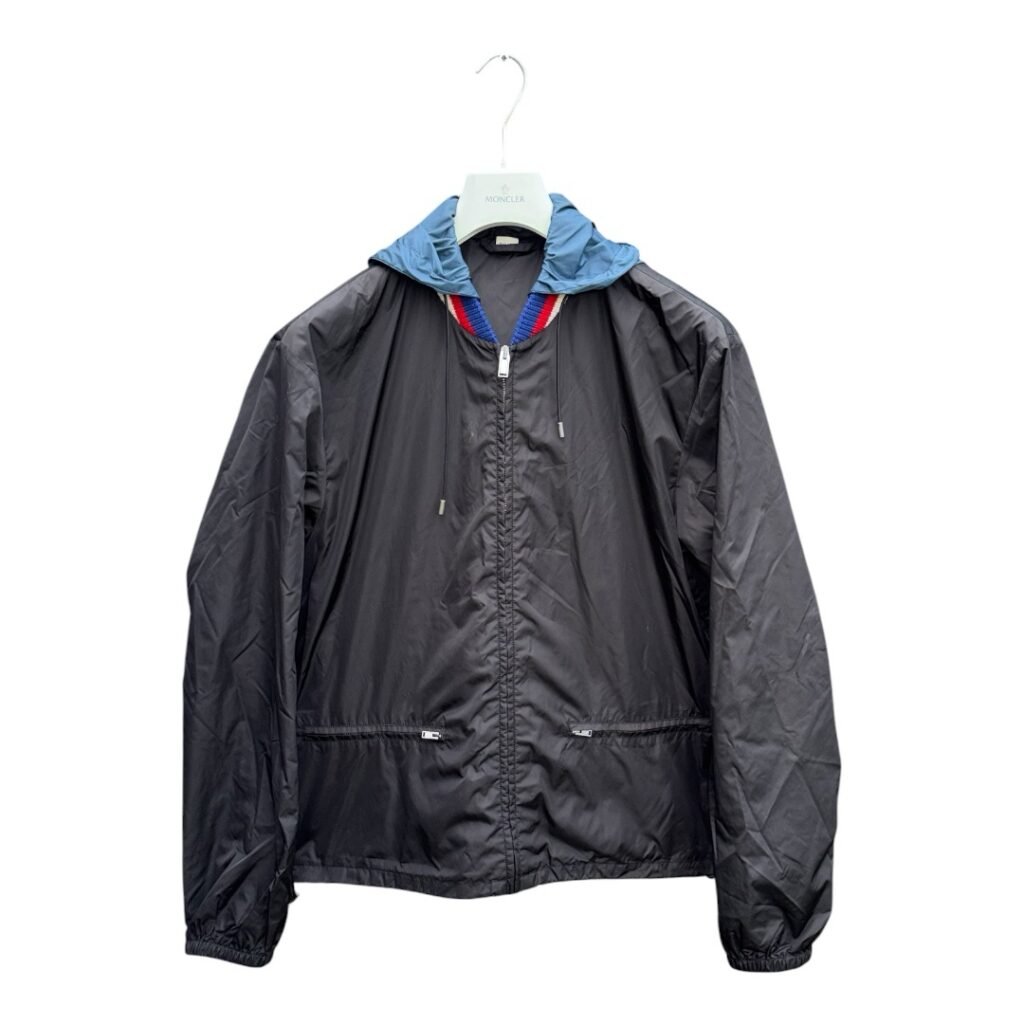 Gucci Distressed Logo Windbreaker