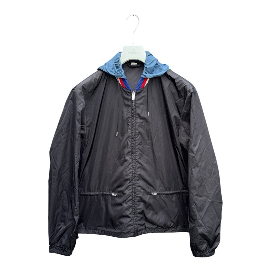 Gucci Distressed Logo Windbreaker